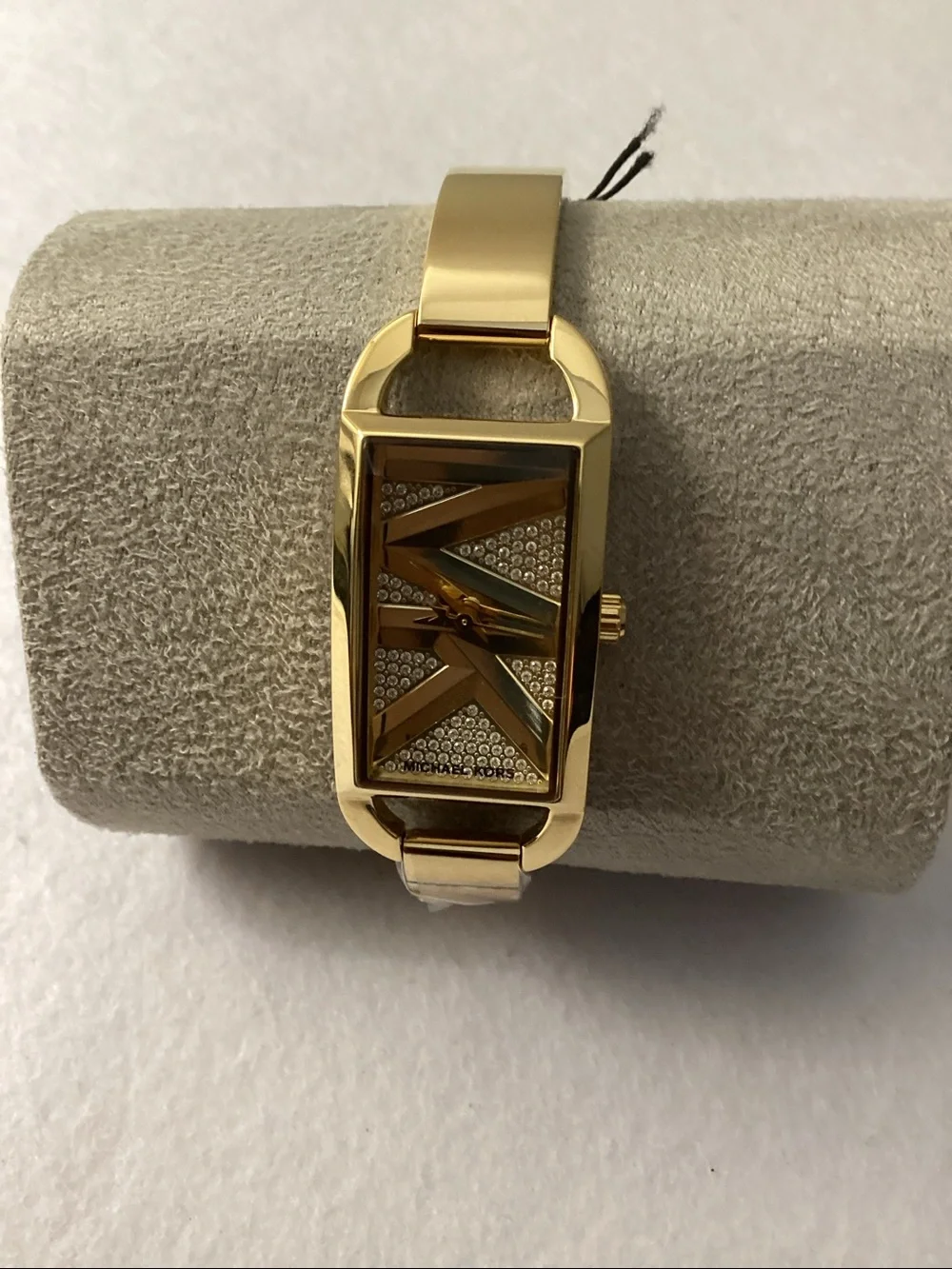 Michael Kors MK Empire Three-Hand Gold-Tone Stainless Steel Watch 22mm